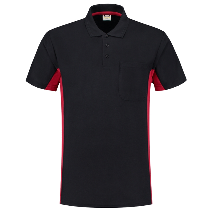 poloshirt bicolor borstzak tricorp