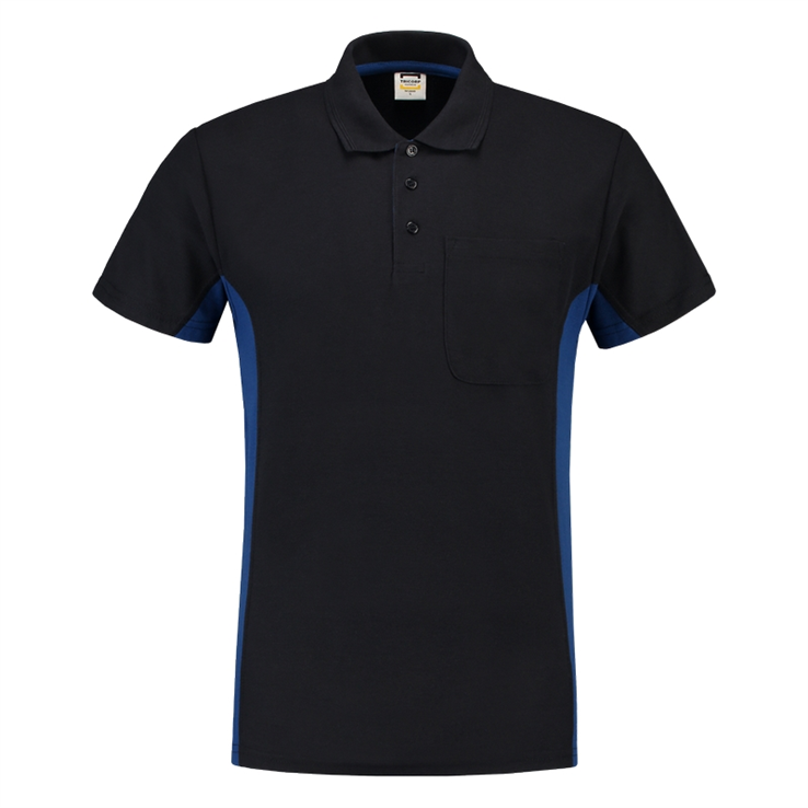 poloshirt bicolor borstzak tricorp