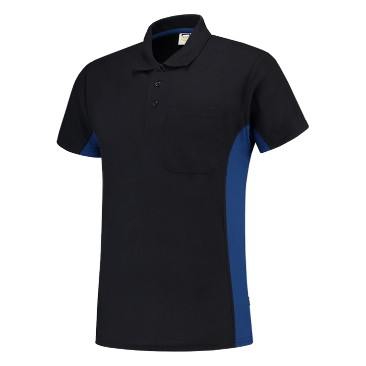 poloshirt bicolor borstzak tricorp