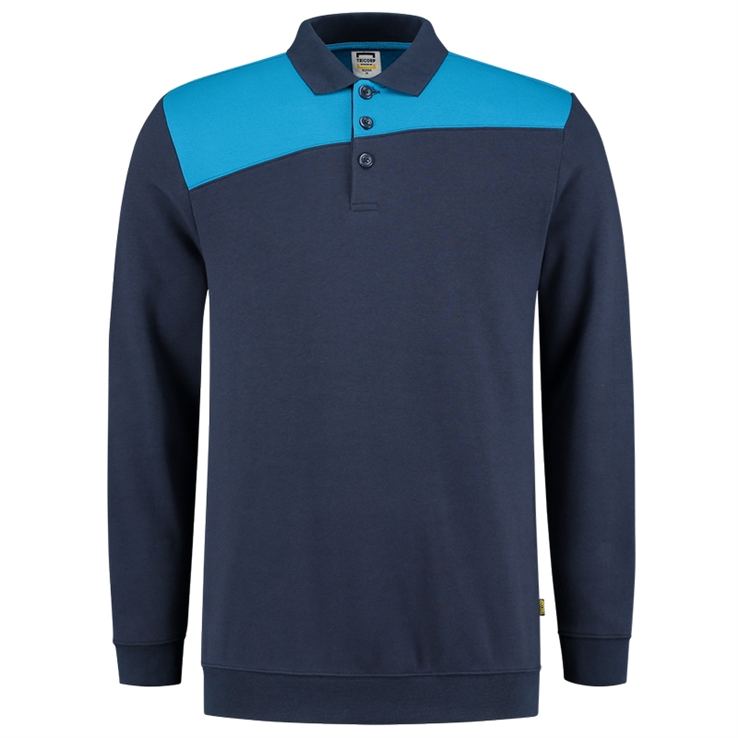 polosweater bicolor naden tricorp