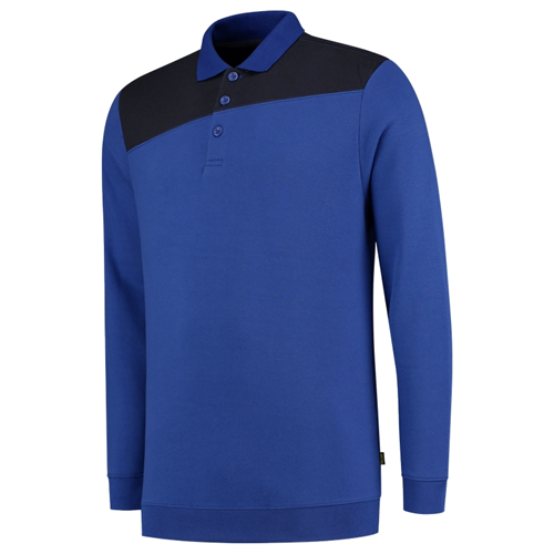 Polosweater Bicolor Naden Tricorp - 302004 ROYAL BLUE/NAVY S