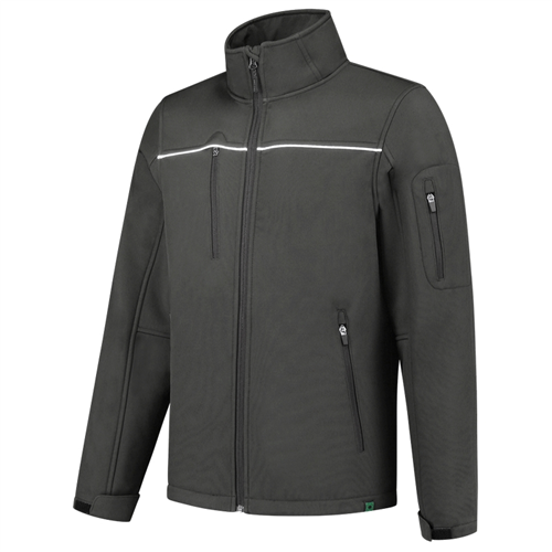 Jack Softshell Rewear Tricorp - 402701 DONKERGRIJS L