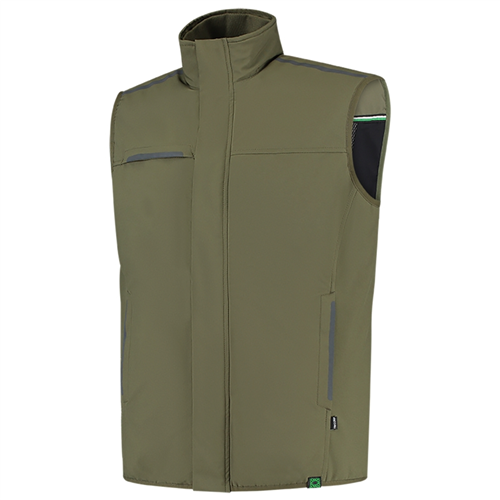 Bodywarmer Tech Shell Re2050 Tricorp - 402709 ARMY XS