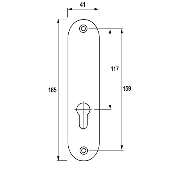 kortschild aluminium f1 oxloc