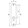 kortschild aluminium f1 oxloc-4