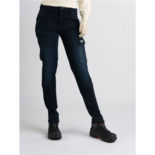 Werkspijkerbroek Dames 247Jeans - PANDA W21 WORKWEAR W27/L30