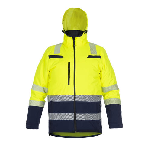 Parka Simply No Sweat Light Hydrowear - BOSTON GEEL FLUOR/NAVY XXL