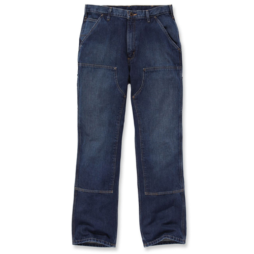 Werkspijkerbroek Carhartt - EB227 BLAUW W30/L32