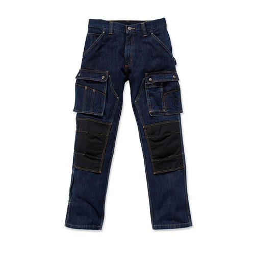 Werkspijkerbroek Carhartt Slijtvast - EB229 INDIGO BLAUW  W36/L34
