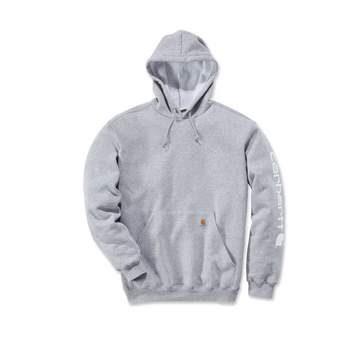 sweatshirt logo hoodie carhartt