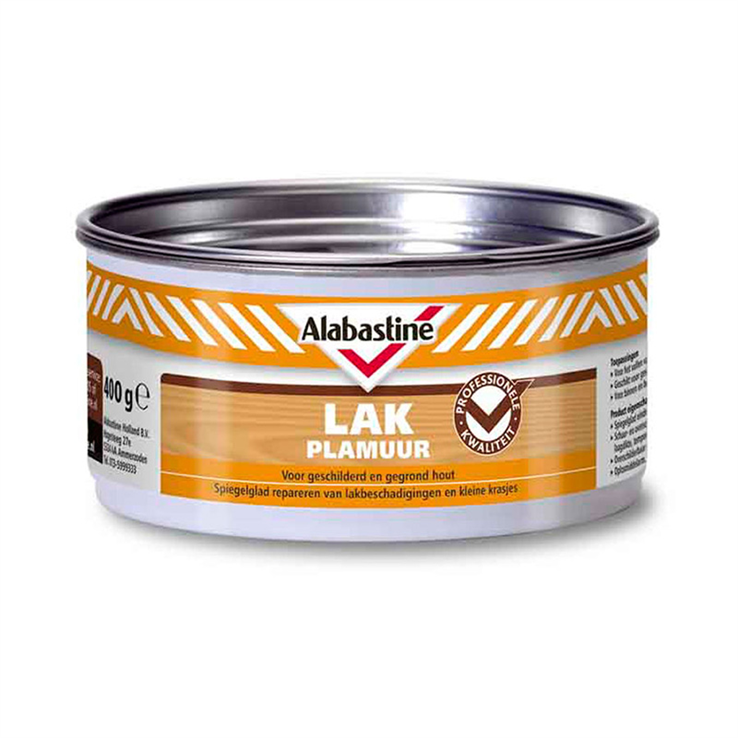 lakplamuur alabastine