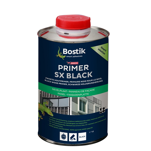 Primer Sx Bostik - ZWART 1000ML - HOUT