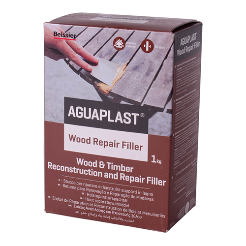 Vulmiddel Hout Aguaplast - 1KG WOOD REPAIR FILLER