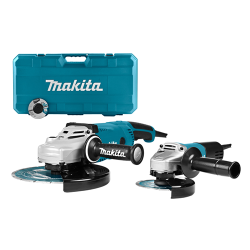 Combiset Haakse Slijpers Makita - DK0054X1 +2X DIAMANTBLAD