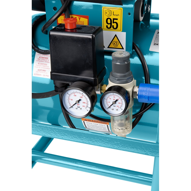 compressor oliegesmeerd makita 10bar