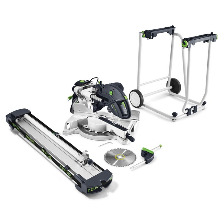 afkort- en verstekzaagmachine festool