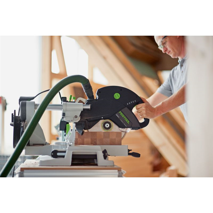 afkort- en verstekzaagmachine festool