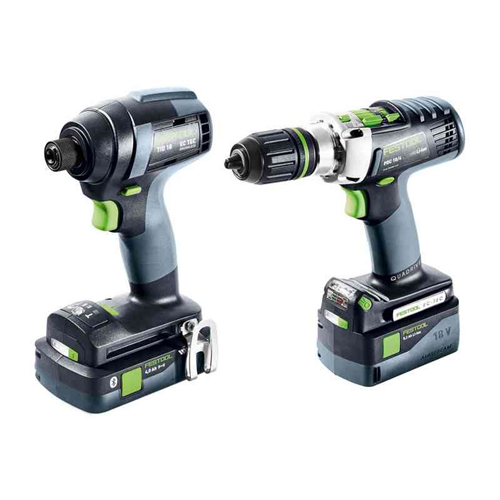 Accu Combiset Festool 5.2/4.0Ah/18.0V - TID18 5,2/4,0 I-SET PDC18 18V