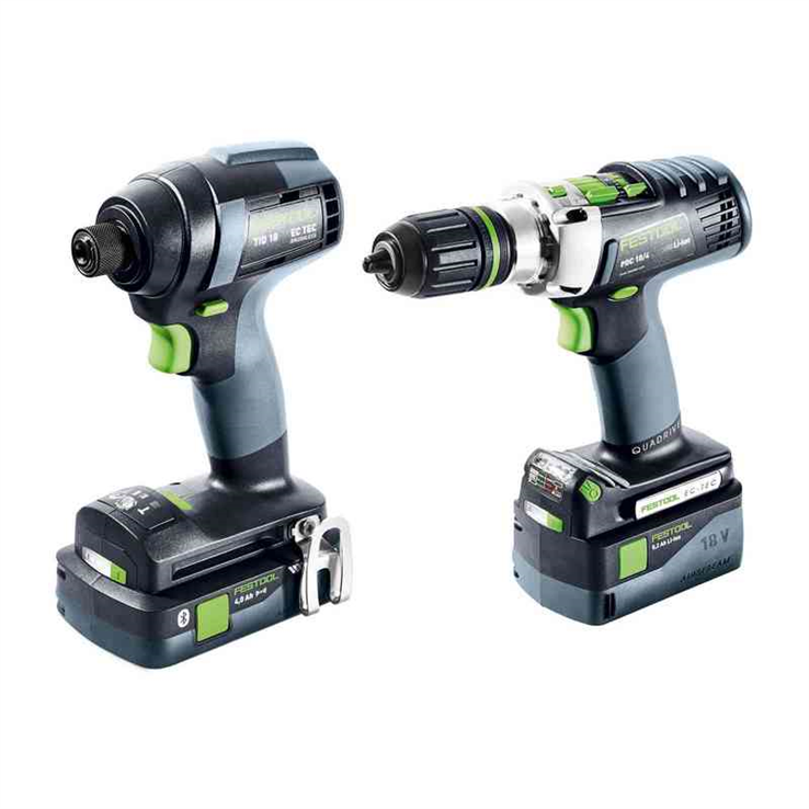 accu combiset festool 5.2/4.0Ah/18.0V