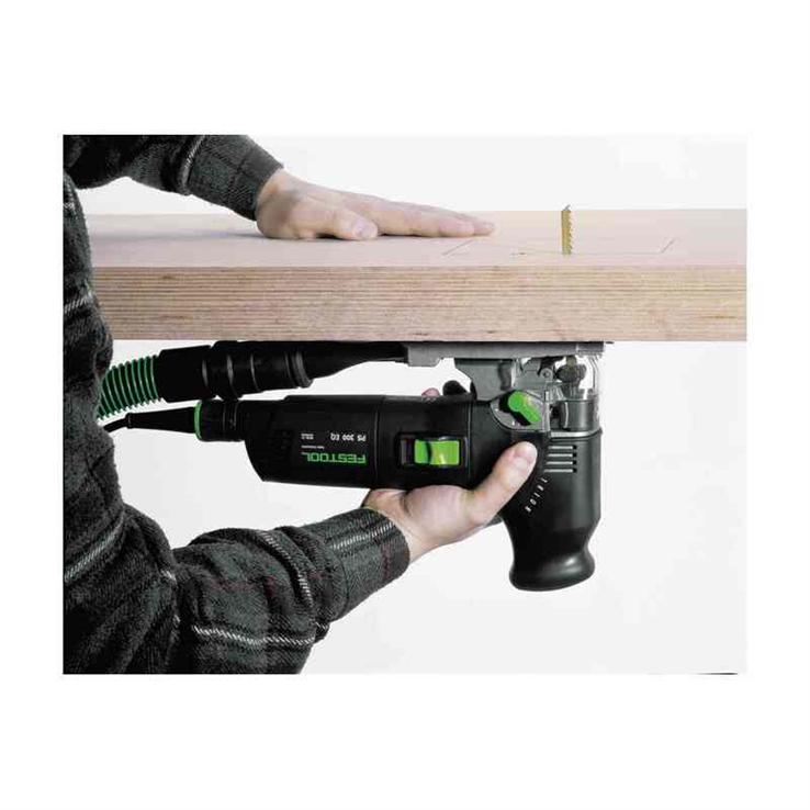 decoupeerzaagmachine knop festool