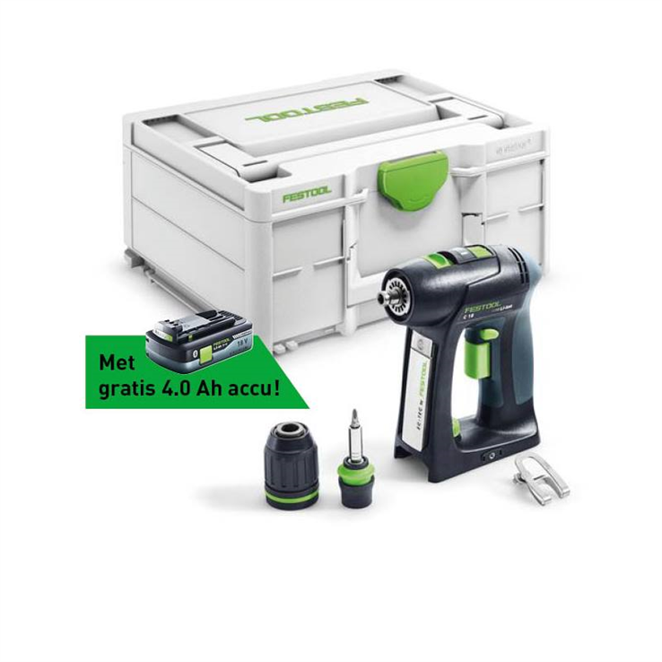 accu schroefboormachine festool