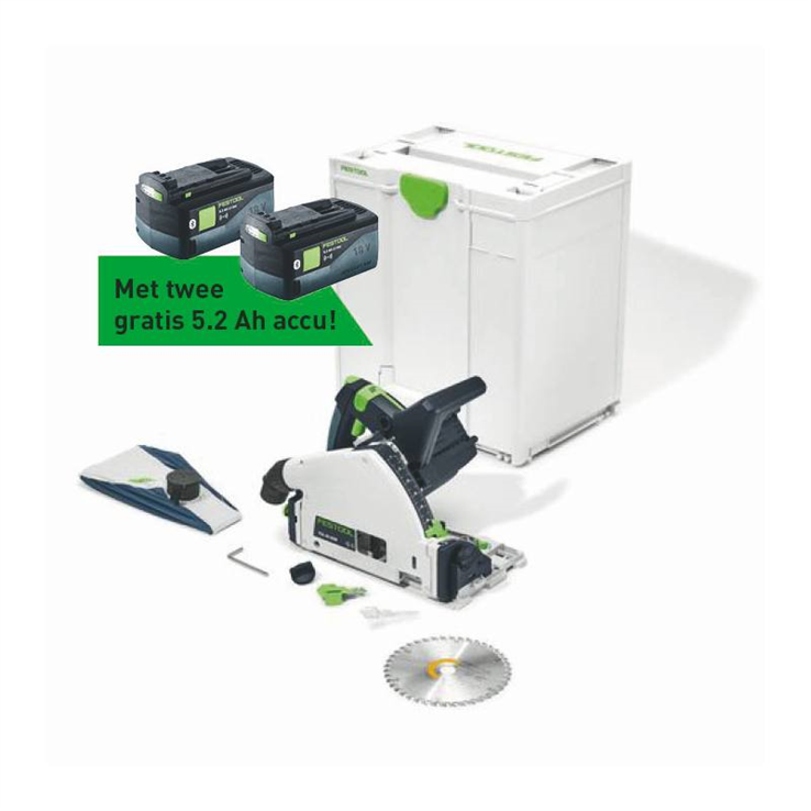 accu invalcirkelzaagmachine festool