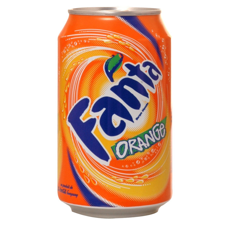 blikje fanta orange