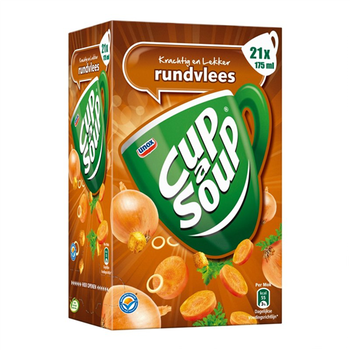 Cup-A-Soup Rundvlees - 21 STUKS