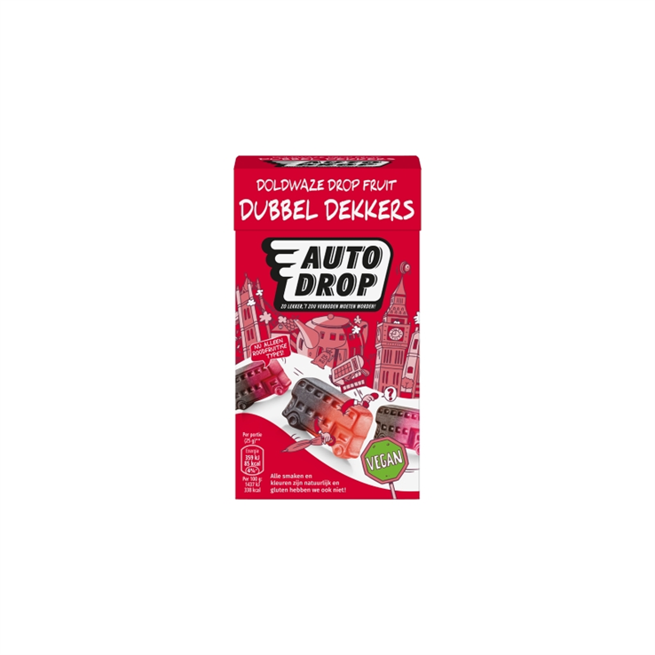 autodrop dubbel dekkers vegan