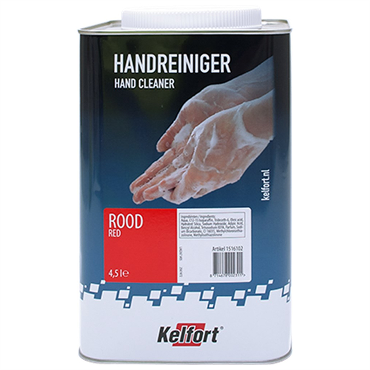 handreiniger met korrel kelfort