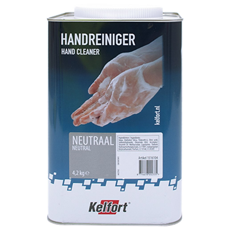 handreiniger met korrel kelfort