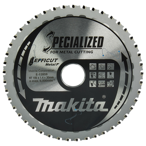 Cirkelzaagblad Hm Makita - 185X1.4X30MM 45T SMTCG