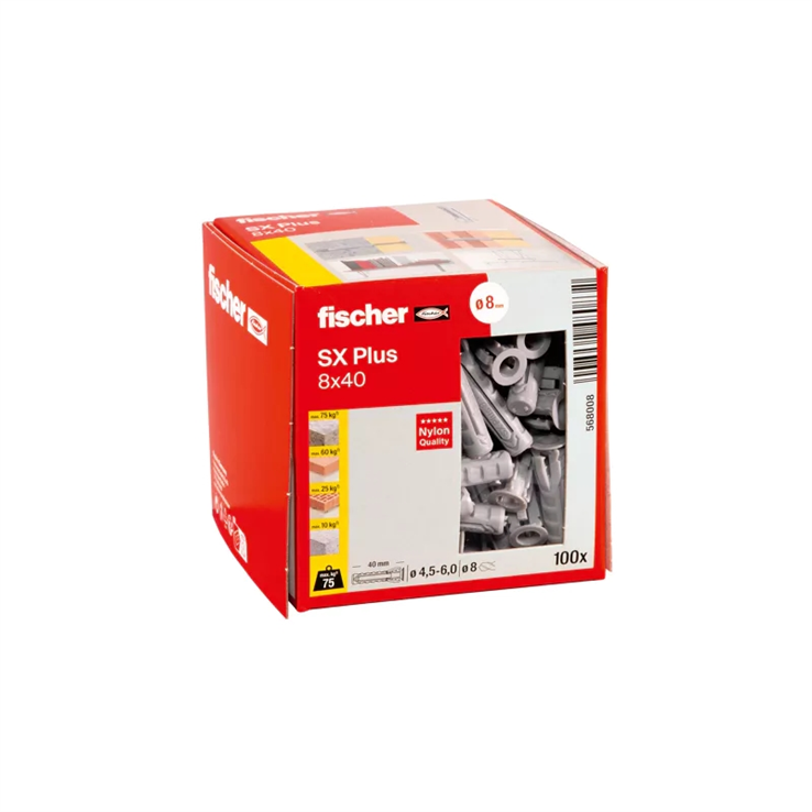 plug nylon fischer