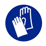 gebodssticker vinyl blauw/wit-2