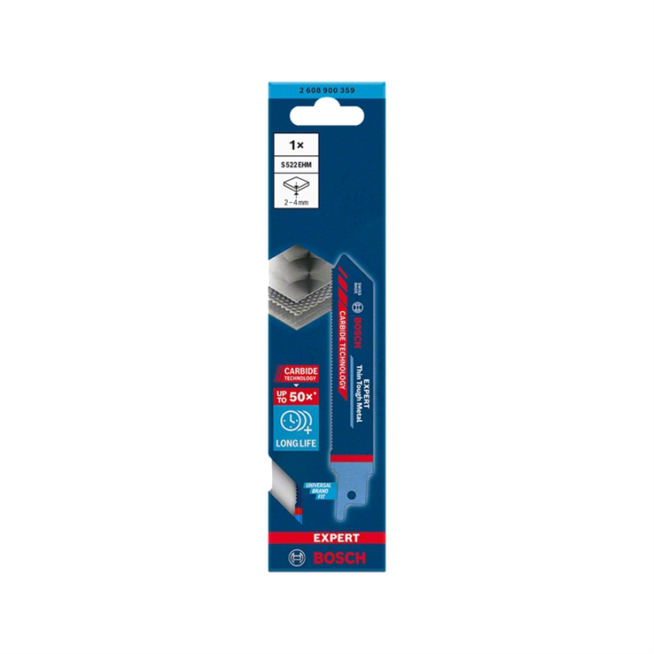 reciprozaagblad bosch expert metal thin