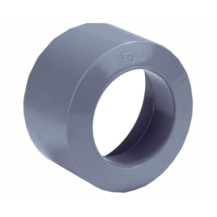 verloopring pvc grijs lijmmof/spie