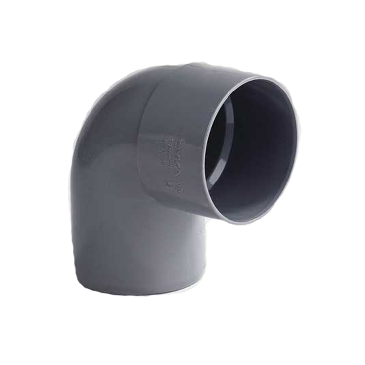 bocht pvc grijs binnenriolering