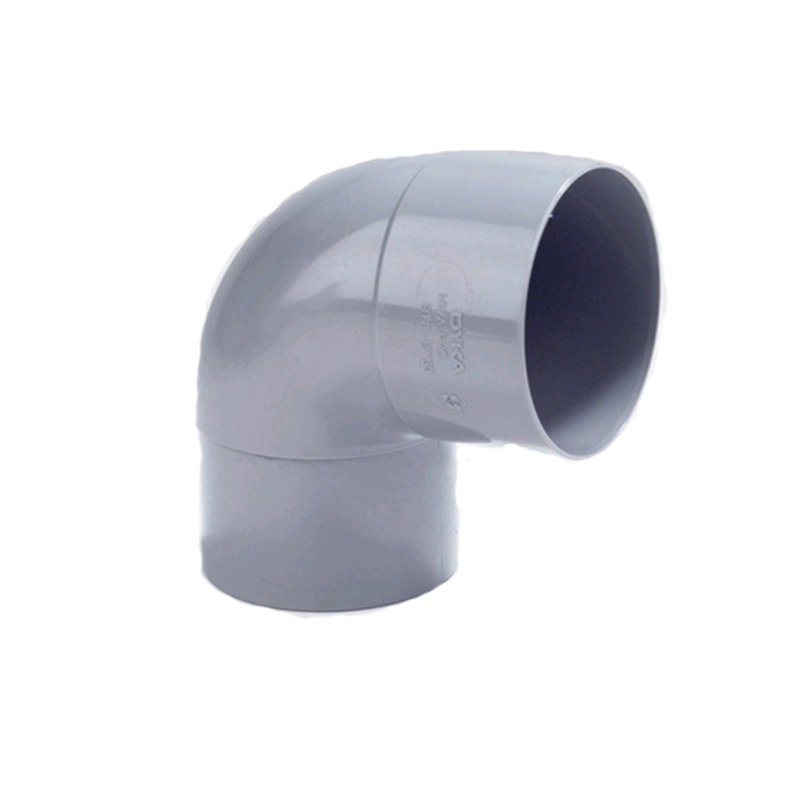 bocht pvc grijs hwa