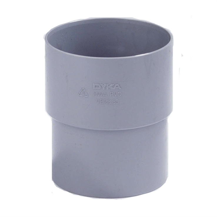 verbindingsmof pvc grijs binnenriolering