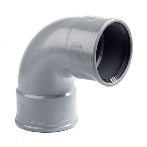 Bocht Pvc Grijs Buitenriolering - 110MM SN4/SN8