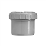 eindstuk pvc grijs rwa-3