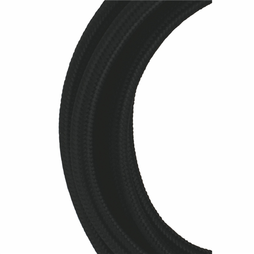 Textielsnoer Bailey - 2X0.75MM2 3M ZWART IP20