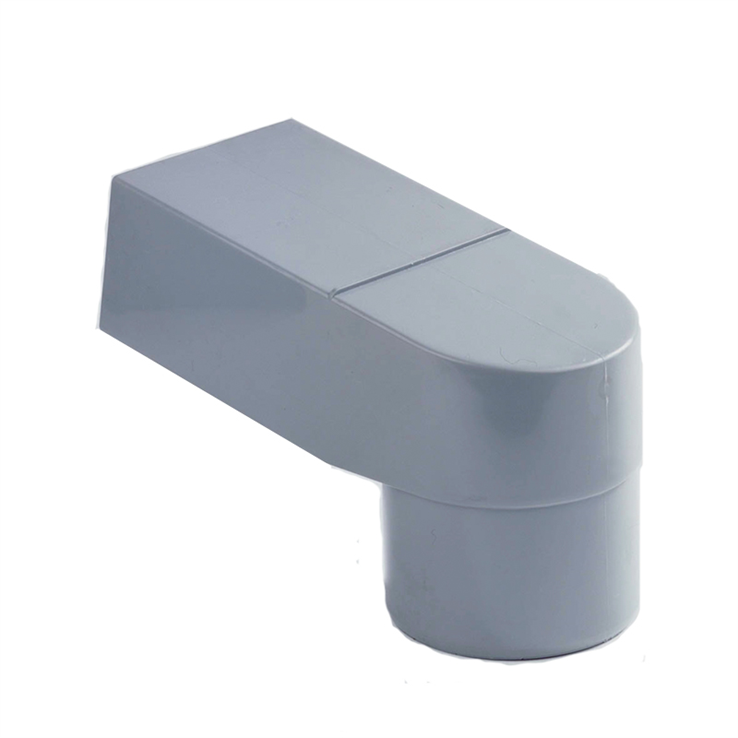 stadsuitloop pvc grijs