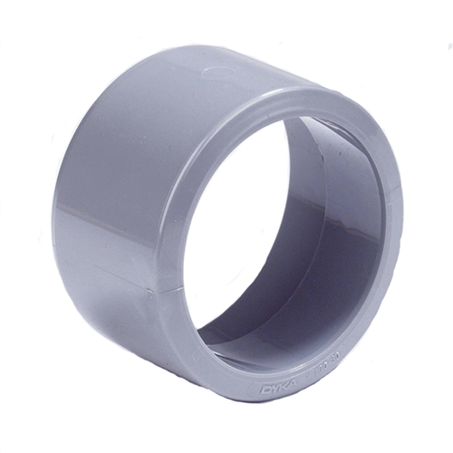 Inzetverloopring Pvc Grijs Spie/Mof - 100X 80MM