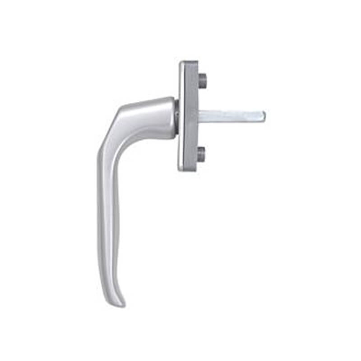raamkruk recht aluminium f1 buva
