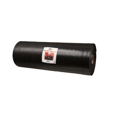 Dpc Folie Gewafeld Zwart Kelfort -  700MM 50M 300µm