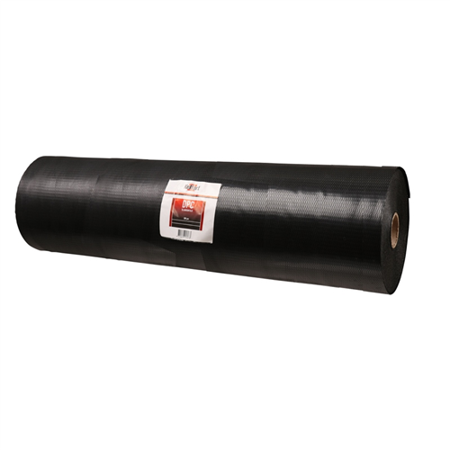 Dpc Folie Gewafeld Zwart Kelfort - 1200MM 50M 300µm