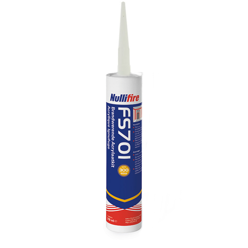 Acrylaatkit Brandwerend Nullifire - FS701 310ML WIT