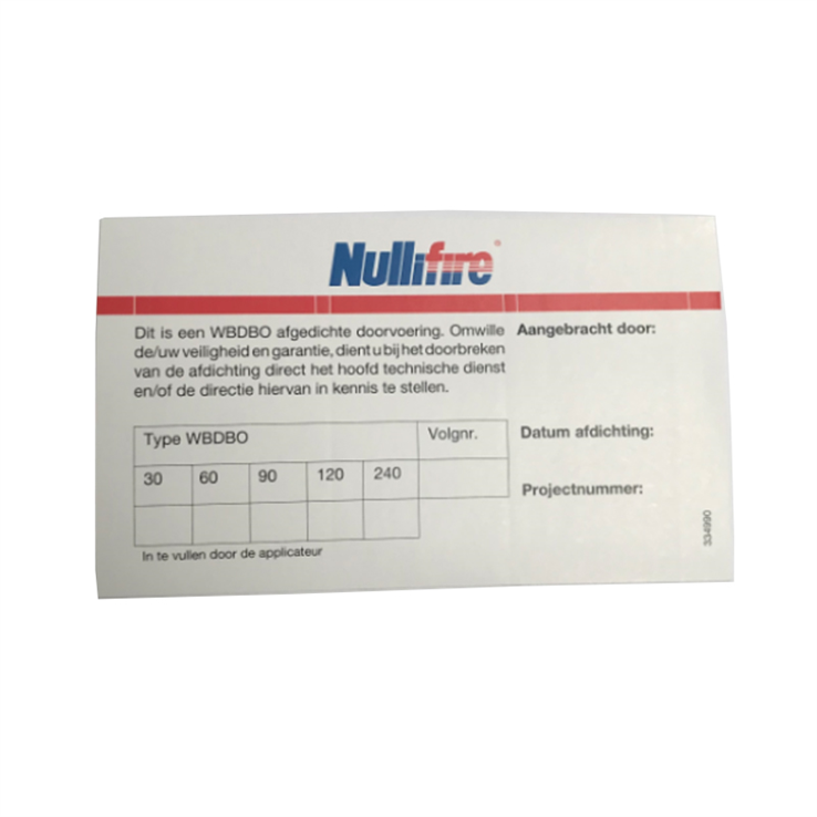 sticker controle nullifire