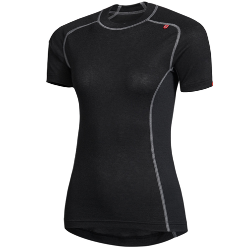 Shirt Korte Mouw Thermo Odin - SUNNA ZWART DAMES XS